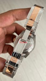 Rolex Root Beer Gmt Master II 126711CHNR Two Tone Rose 40mm Replika Saat