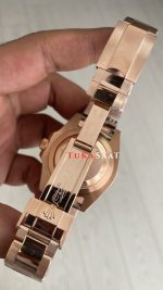 Rolex Root Beer Gmt Master II 126715CHNR Chocolate 40mm Rosegold Replika Saat