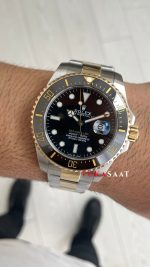 Rolex Sea Dweller 126603 Two Tone Gold 43mm Replika Saat
