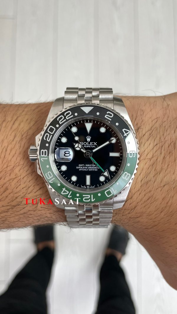 Rolex Sprite Gmt Master II 126720VTNR Jubilee 40mm Replika Saat Rolex Sprite Gmt Master II 126720VTNR Jubilee 40mm Replika Saat