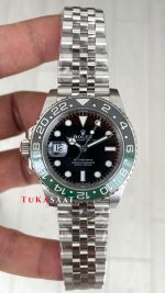 Rolex Sprite Gmt Master II 126720VTNR Jubilee 40mm V4 DD3285 Super Klon Swiss ETA Saat AR Factory