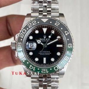 Rolex Sprite Gmt Master II 126720VTNR Jubilee 40mm V4 DD3285 Super Klon Swiss ETA Saat AR Factory