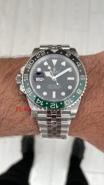 Rolex Sprite Gmt Master II 126720VTNR Jubilee 40mm V4 DD3285 Super Klon Swiss ETA Saat AR Factory