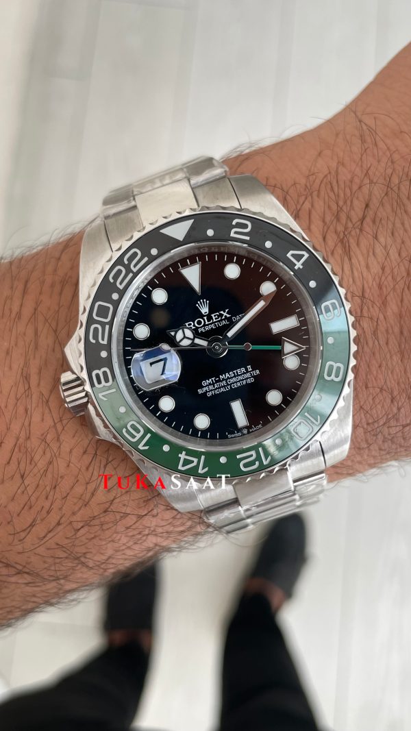 Rolex Sprite Gmt Master II 126720VTNR Oyster 40mm Replika Saat Rolex Sprite Gmt Master II 126720VTNR Oyster 40mm Replika Saat