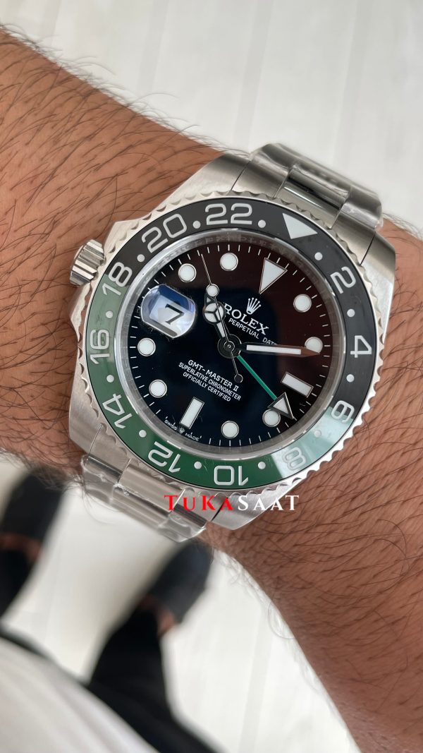 Rolex Sprite Gmt Master II 126720VTNR Oyster 40mm Replika Saat Rolex Sprite Gmt Master II 126720VTNR Oyster 40mm Replika Saat