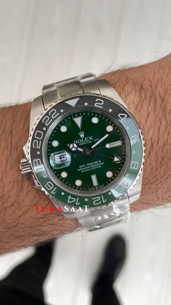 Rolex Sprite Gmt Master II 126729VTNR Oyster 40mm Replika Saat Rolex Sprite Gmt Master II 126729VTNR Oyster 40mm Replika Saat