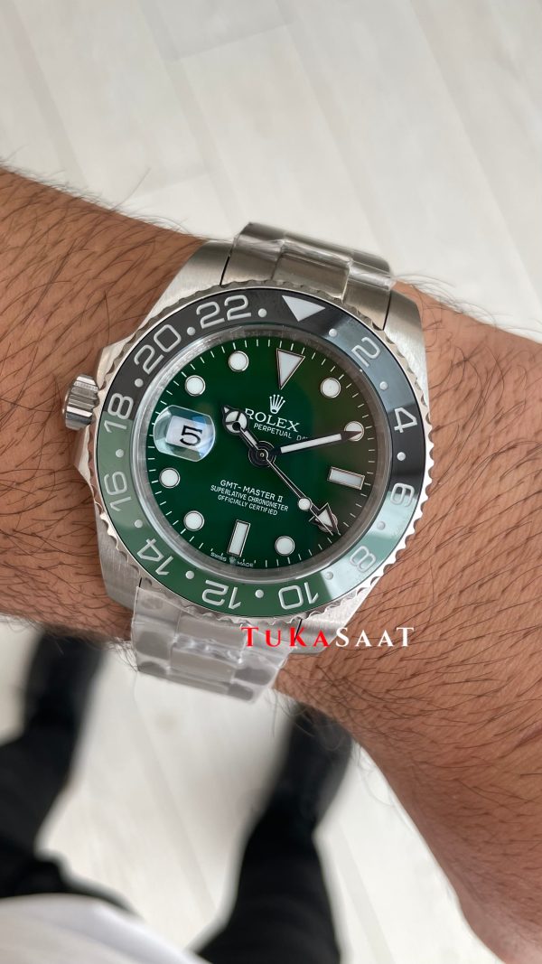 Rolex Sprite Gmt Master II 126729VTNR Oyster 40mm Replika Saat Rolex Sprite Gmt Master II 126729VTNR Oyster 40mm Replika Saat