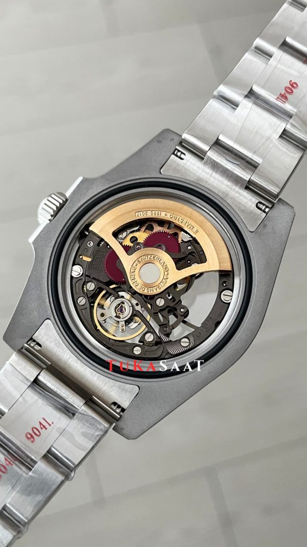 Rolex Submariner Andrea Pirlo Skeleton Artisans de Geneve 40mm 3130 Super Klon Swiss ETA Saat