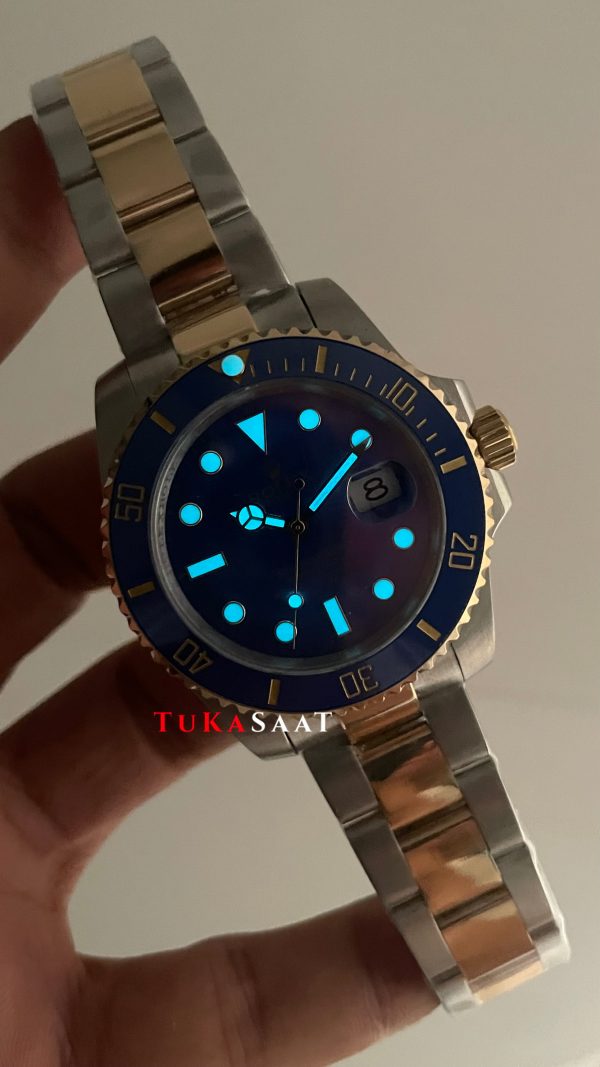 Rolex Submariner Bluesy 126613LB Mavi Kadran 41mm Two Tone Gold Replika Saat Rolex Submariner Bluesy 126613LB Mavi Kadran 41mm Two Tone Gold Replika Saat