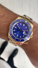 Rolex Submariner Bluesy 126618LB Gold Mavi Kadran 41mm Replika Saat