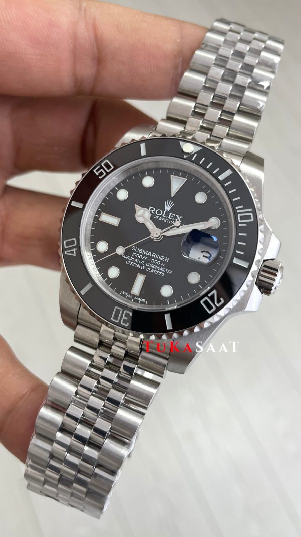 Rolex Submariner Date 126610LN Jubilee 41mm Replika Saat
