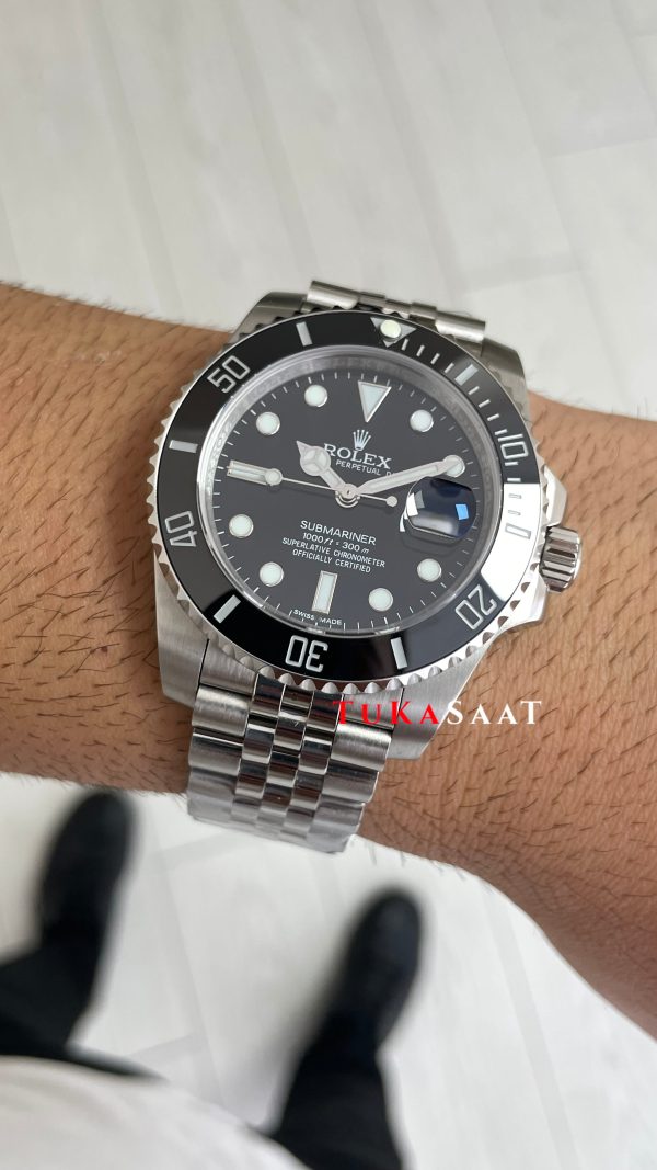 Rolex Submariner Date 126610LN Jubilee 41mm Replika Saat