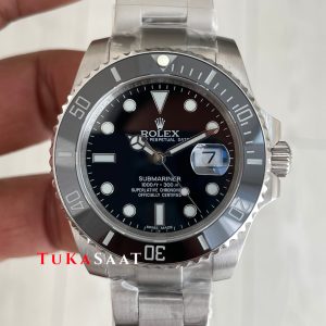 Rolex Submariner Date 126610LN Siyah Kadran 41mm Replika Saat
