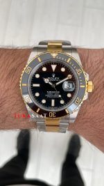 Rolex Submariner Date 126613LN Two Tone Gold 41mm DD3235 Super Klon Swiss ETA Saat AR Factory