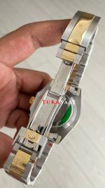 Rolex Submariner Date 126613LN Two Tone Gold Siyah Kadran 41mm Super Miyota Replika Saat