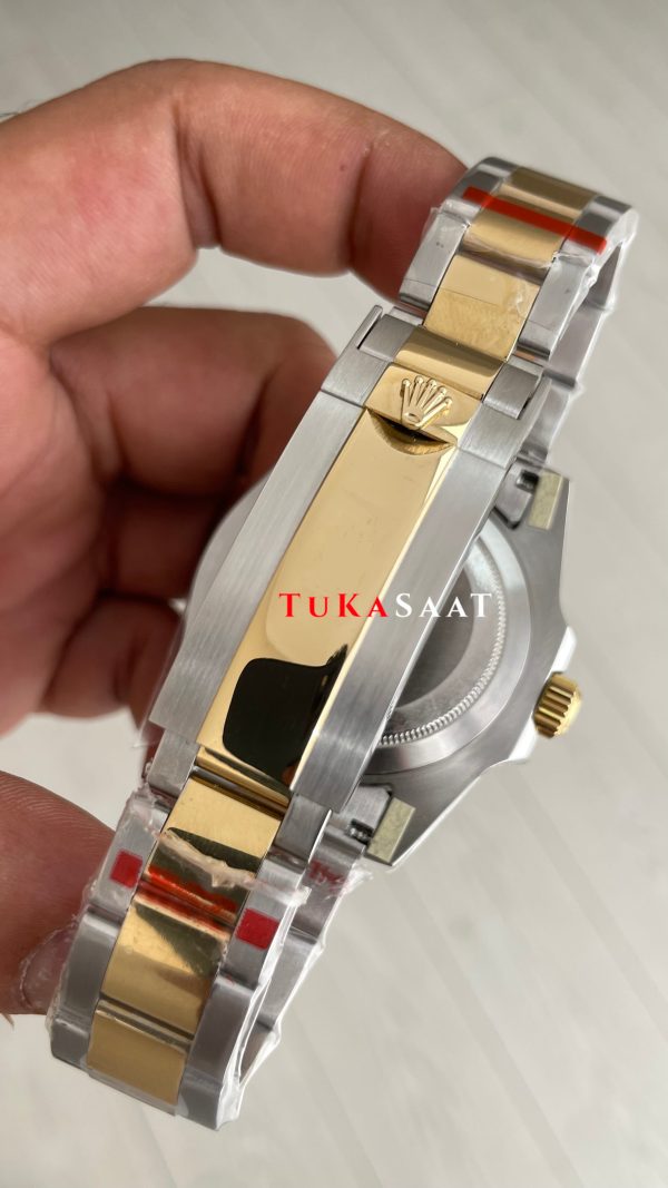 Rolex Submariner Date 126613LN Two Tone Gold Siyah Kadran 41mm Super Miyota Replika Saat Rolex Submariner Date 126613LN Two Tone Gold Siyah Kadran 41mm Super Miyota Replika Saat