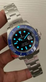 Rolex Submariner Date Blueberry 126619LB Cookie Monster Smurf 41mm Replika Saat