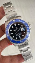 Rolex Submariner Date Blueberry 126619LB Cookie Monster Smurf 41mm Replika Saat