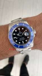 Rolex Submariner Date Blueberry 126619LB Cookie Monster Smurf 41mm Replika Saat