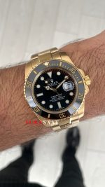 Rolex Submariner Gold 126618LN Siyah Oyster 41mm Replika Saat