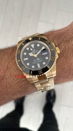 Rolex Submariner Gold 126618LN Siyah Oyster 41mm Replika Saat
