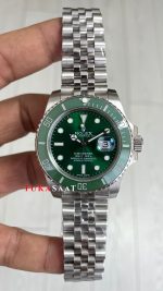 Rolex Submariner Hulk Jubilee Yeşil Kadran 41mm Replika Saat