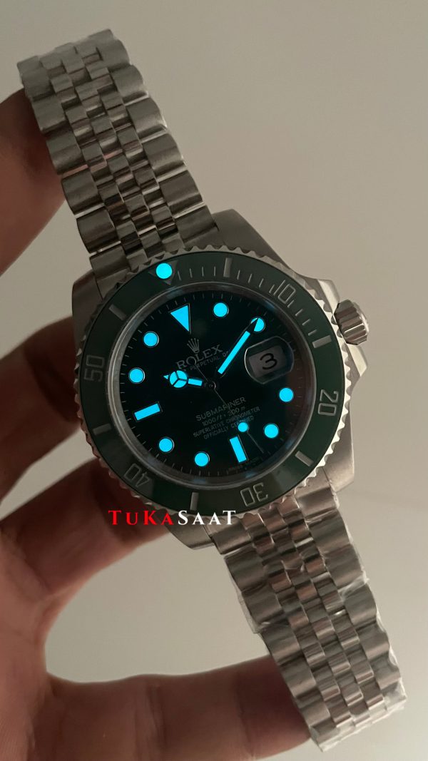 Rolex Submariner Hulk Jubilee Yeşil Kadran 41mm Replika Saat Rolex Submariner Hulk Jubilee Yeşil Kadran 41mm Replika Saat