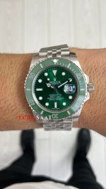 Rolex Submariner Hulk Jubilee Yeşil Kadran 41mm Replika Saat