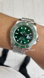 Rolex Submariner Hulk Jubilee Yeşil Kadran 41mm Replika Saat