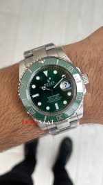 Rolex Submariner Hulk 116610LV Yeşil Kadran 40mm Super Miyota Replika Saat