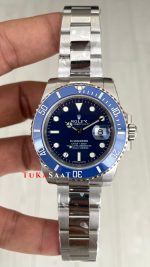Rolex Submariner Mavi 116619LB Smurf 40mm 3135 Swiss ETA Saat Clean Factory