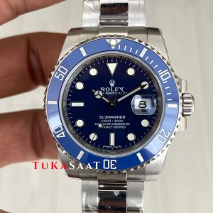 Rolex Submariner Mavi 116619LB Smurf 40mm 3135 Swiss ETA Saat Clean Factory
