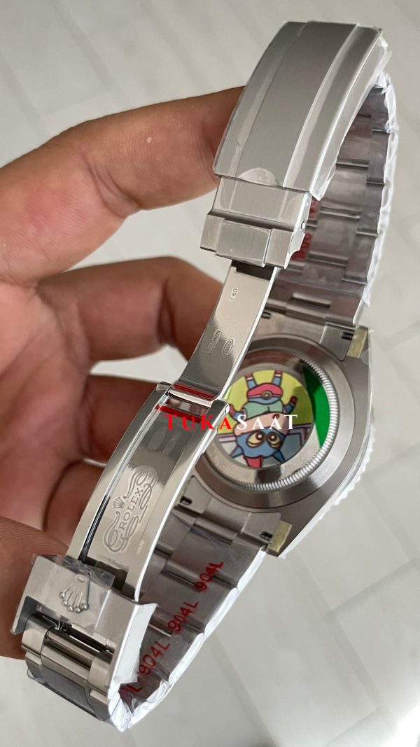 Rolex Submariner No Date 124060 Silver 41mm DD3230 Super Clone Swiss ETA Saat AR Factory