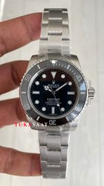 Rolex Submariner No Date 124060 Siyah Kadran 41mm Replika Saat