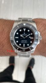 Rolex Submariner No Date 124060 Siyah Kadran 41mm Replika Saat