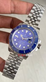 Rolex Submariner Smurf 116619LB Jubilee Mavi Kadran 40mm Replika Saat