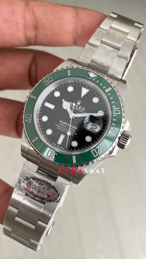 Rolex Submariner Starbucks 126610LV 41mm DD3235 Super Clone Swiss ETA Saat Clean Factory