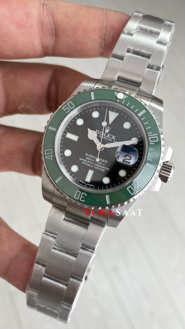 Rolex Submariner Starbucks 126610LV 41mm Replika Saat Rolex Submariner Starbucks 126610LV 41mm Replika Saat