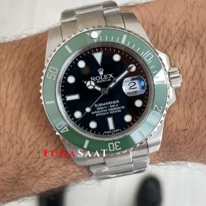 Rolex Submariner Starbucks 126610LV 41mm Replika Saat