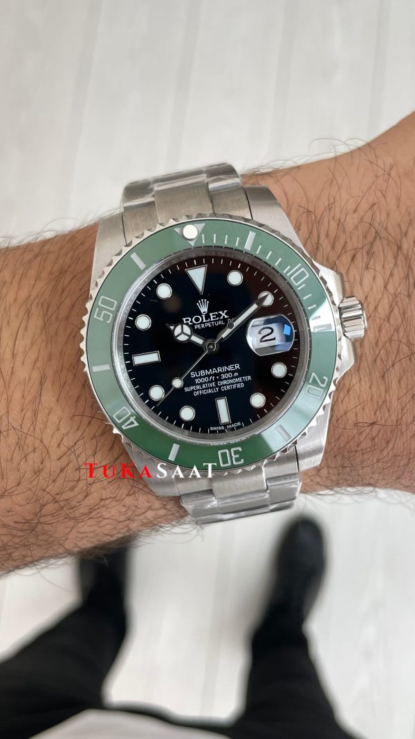 Rolex Submariner Starbucks 126610LV 41mm Replika Saat Rolex Submariner Starbucks 126610LV 41mm Replika Saat