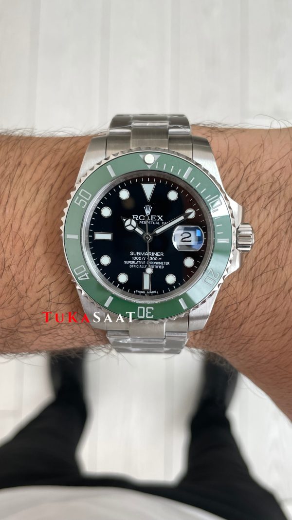 Rolex Submariner Starbucks 126610LV 41mm Replika Saat Rolex Submariner Starbucks 126610LV 41mm Replika Saat