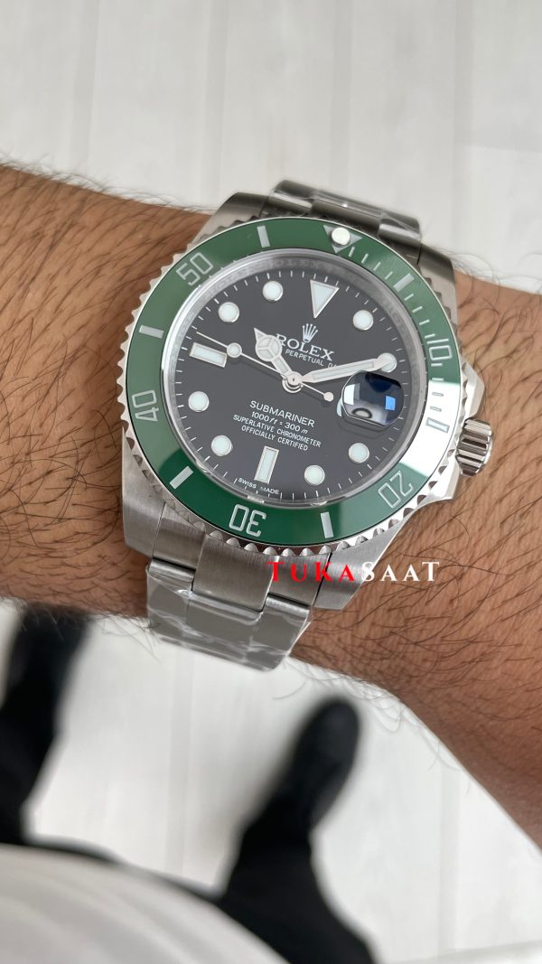 Rolex Submariner Starbucks 126610LV 41mm Replika Saat Rolex Submariner Starbucks 126610LV 41mm Replika Saat