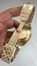 Rolex Tiger Iron Dial 126718GRNR Gmt Master II Jubilee Gold 40mm Replika Saat