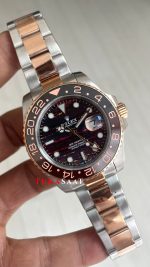 Rolex Tiger Iron Dial Root Beer 126711CHNR Oyster 40mm Everosegold Replika Saat