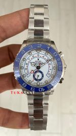 Rolex Yacht Master II Mercedes Hands 44 mm 116680 Silver Replika Saat
