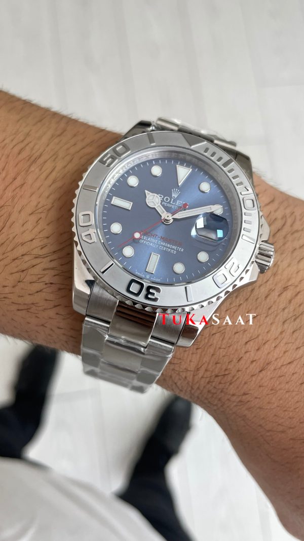 Rolex Yacht Master Mavi 126622 40mm Replika Saat