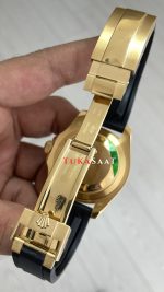 Rolex Yacht Master Oysterflex Rubber 226658 Gold 42mm Replika Saat