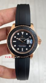 Rolex Yacht Master Oysterflex Rubber 226659 Everose 40mm Replika Saat