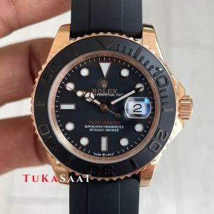 Rolex Yacht Master Oysterflex Rubber 226659 Everose 40mm Replika Saat