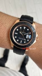 Rolex Yacht Master Oysterflex Rubber 226659 Everose 40mm Replika Saat